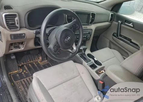 2017 Kia Sportage Lx from USA, damaged, VIN KNDPMCAC6H7273413